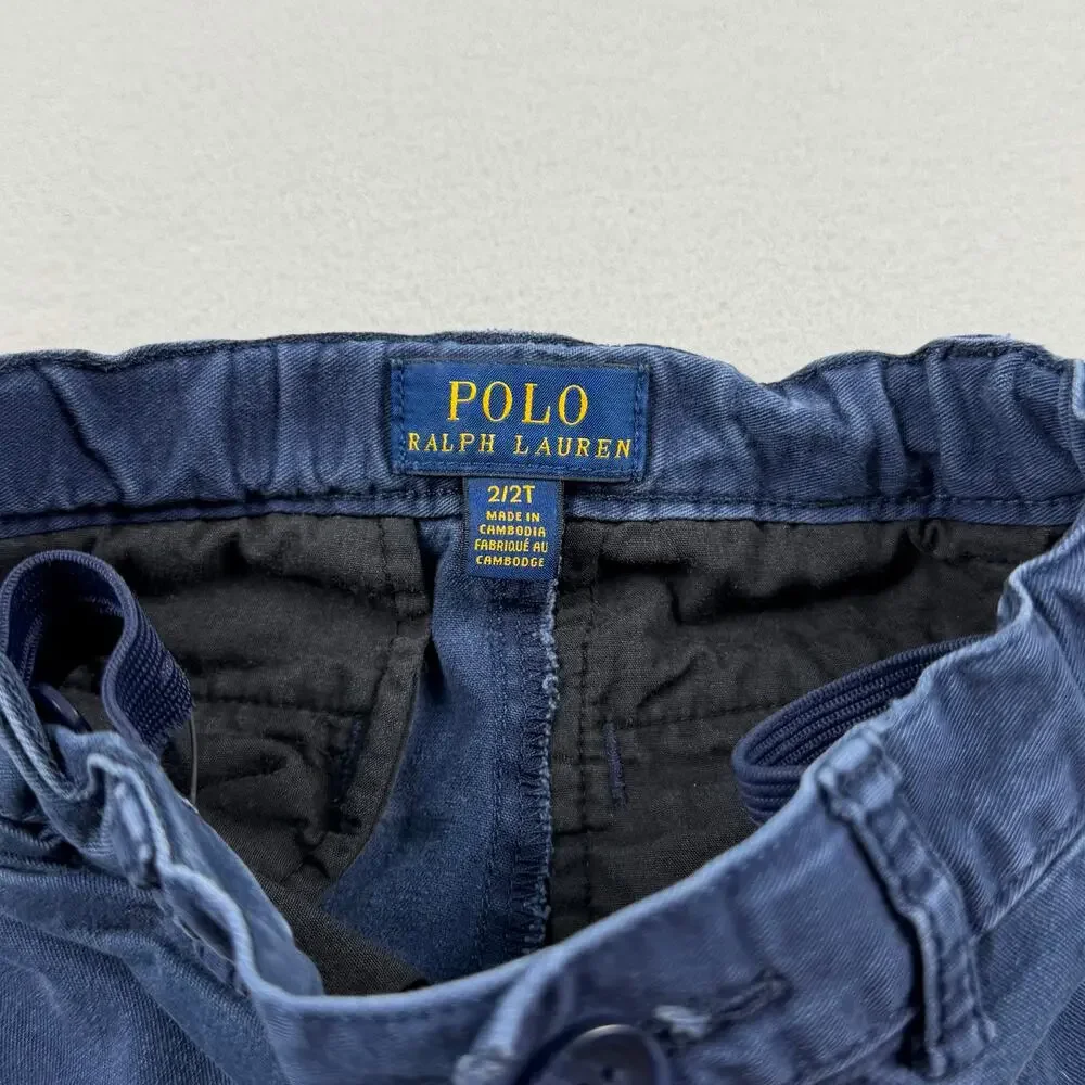 Polo Ralph Lauren Toddler Navy Chino Shorts